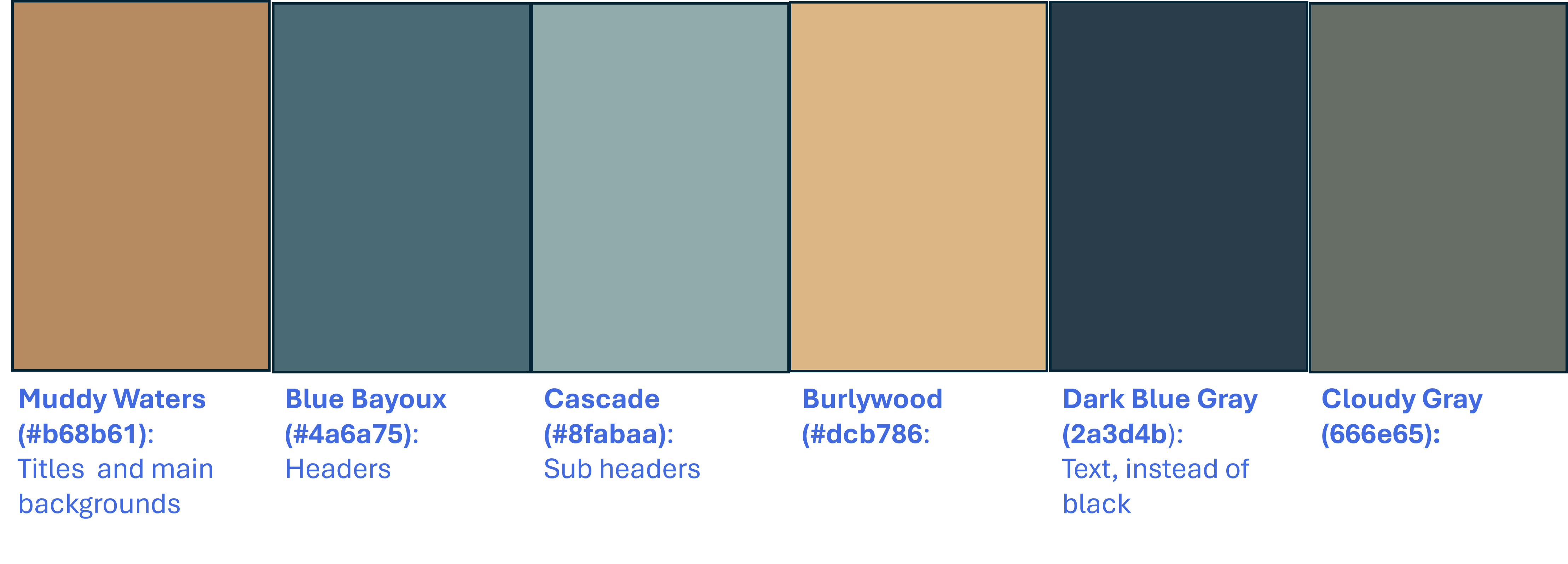 Color Pallet